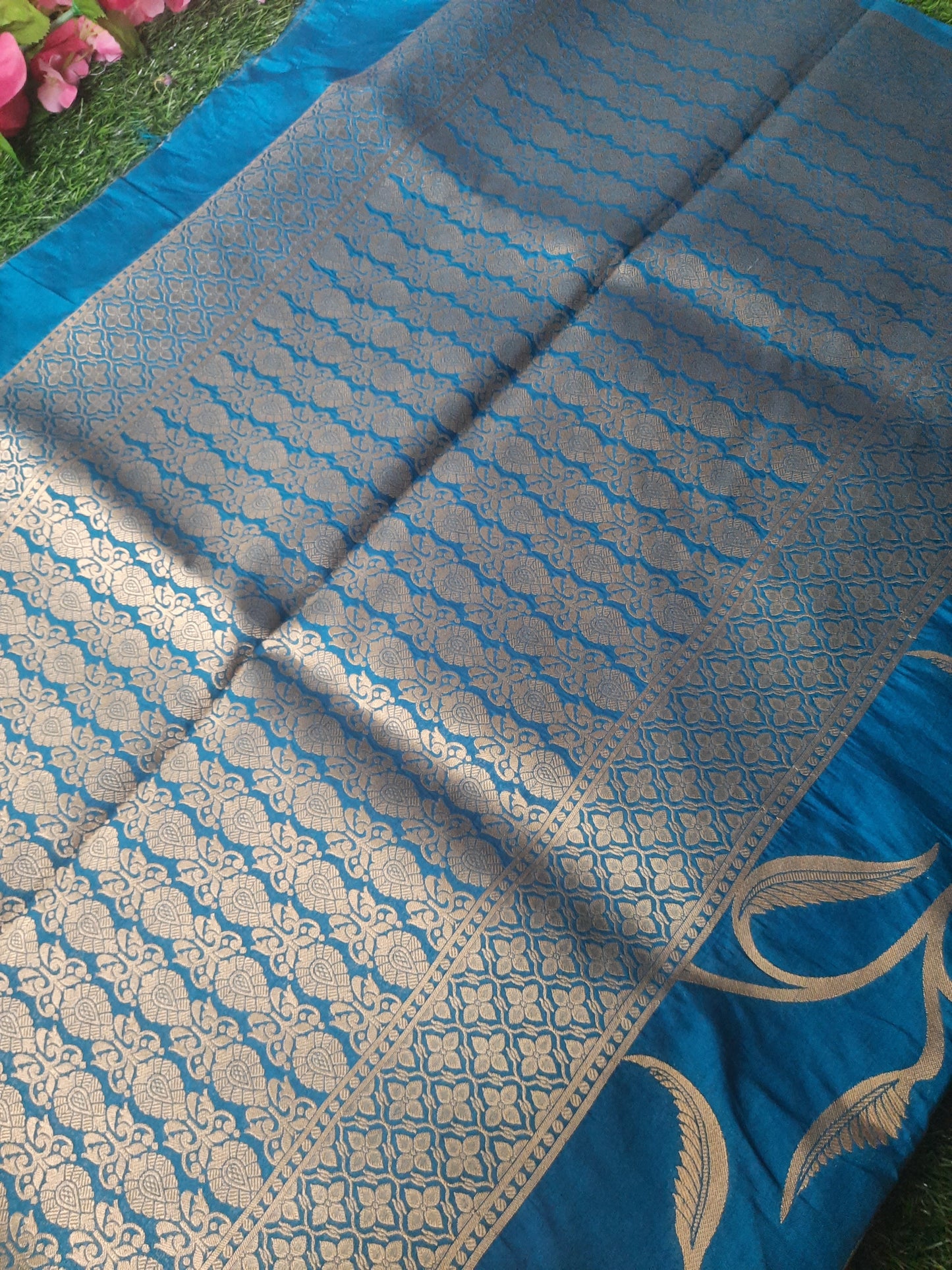 Banarasi art silk saree – Blue