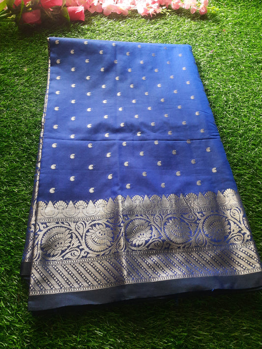 Banarasi art silk saree – Blue