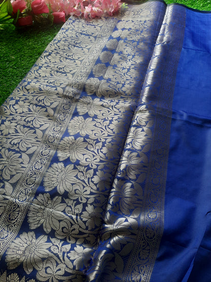 Banarasi art silk saree – Blue