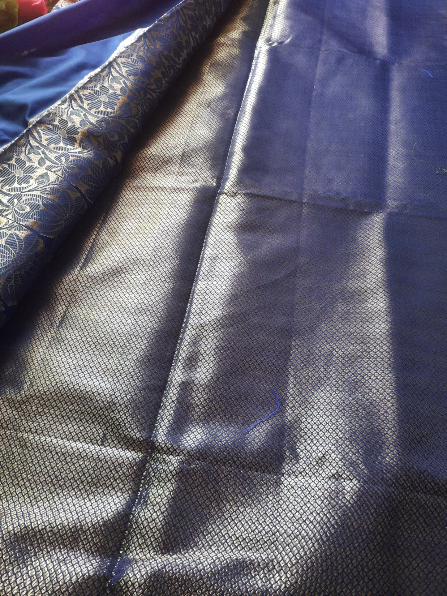 Banarasi art silk saree – Blue